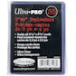 Ultra Pro 3x4 Standard Sized Clear Toploaders 35ct Pack 10ct Case (350 Top Loaders!)