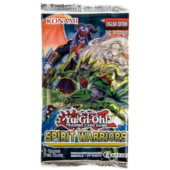Yu-Gi-Oh Spirit Warriors 1st Edition Booster Pack