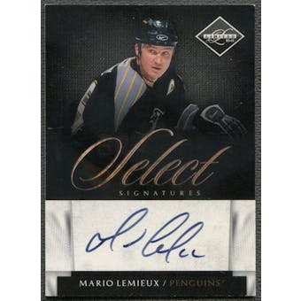 2010/11 Limited #4 Mario Lemieux Select Signatures Auto #48/49