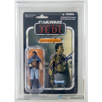 Star Wars Billy Dee Williams Autographed VC47 General Lando Figure AFA 9.0 *22837180*