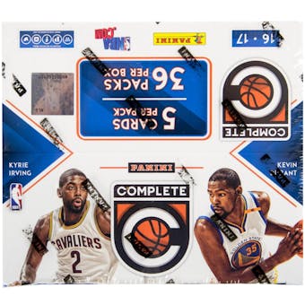 2016/17 Panini Complete Basketball 36-Pack Box