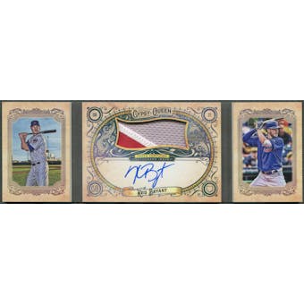 2017 Topps Gypsy Queen #APBKB Kris Bryant Booklet Patch Auto #14/20