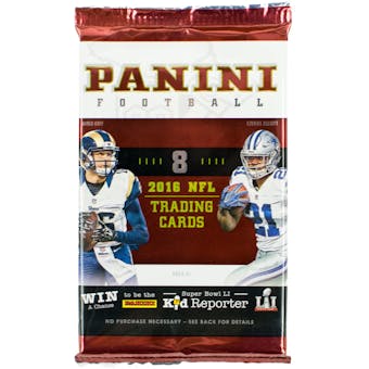 2016 Panini Football Blaster Pack