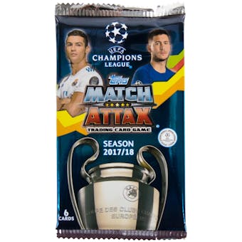 2017/18 Topps UEFA Champions League Match Attax Soccer Pack