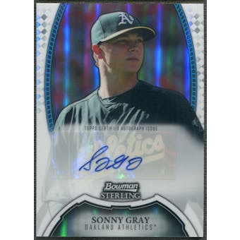 2011 Bowman Sterling Prospect #SG Sonny Gray Refractor Rookie Auto #079/199