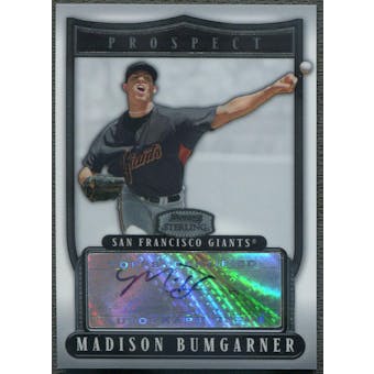 2007 Bowman Sterling Prospects #MBB Madison Bumgarner Rookie Auto