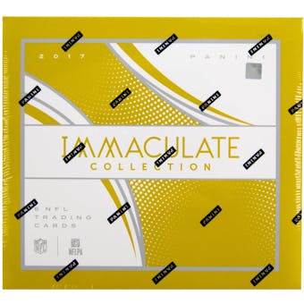 2017 Panini Immaculate Collection Football Hobby Box