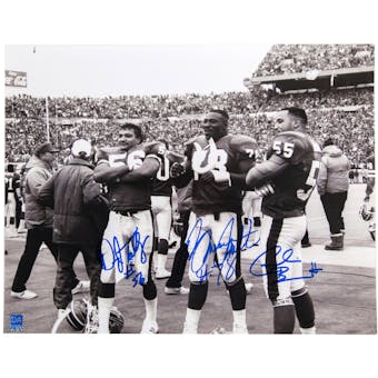 Bruce Smith, Cornelius Bennett, & Darryl Talley Autographed Buffalo Bills 11x14