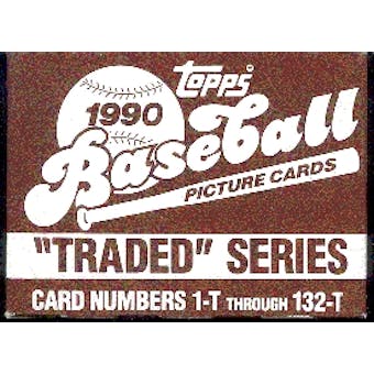 1990 Topps Traded Baseball Factory 100 Set Case