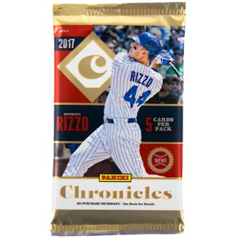 2017 Panini Chronicles Baseball Hobby Pack