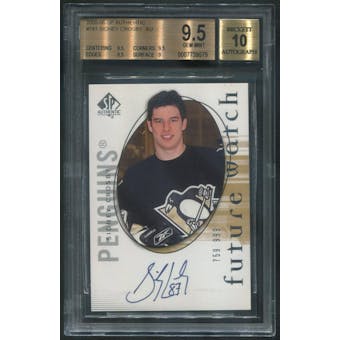 2005/06 SP Authentic #181 Sidney Crosby Rookie Auto #759/999 BGS 9.5 (GEM MINT)