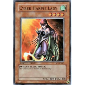 Yu-Gi-Oh Promo Single Cyber Harpie Lady Super Rare (SP1-EN001)