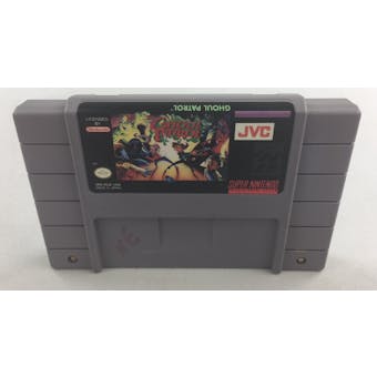 Super Nintendo (SNES) Ghoul Patrol Loose Cart