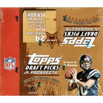 2004 Topps Draft Picks and Prospects Football 24 Pack Box