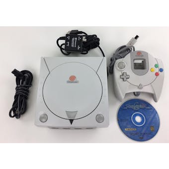 Sega Dreamcast System with One Controller & Soul Calibur