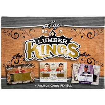 2017/18 Leaf Lumber Kings Hockey Hobby Box