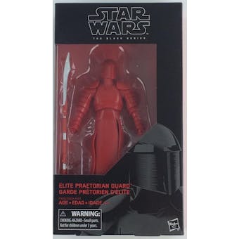 Star Wars E8 Last Jedi Black Series Elite Praetorian Guard Figure