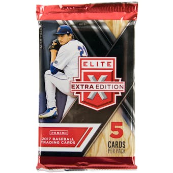 2017 Panini Elite Extra Edition Baseball Hobby Pack