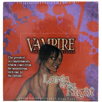 Vampire the Eternal Struggle: Lords of the Nights Starter Deck Box (White Wolf)