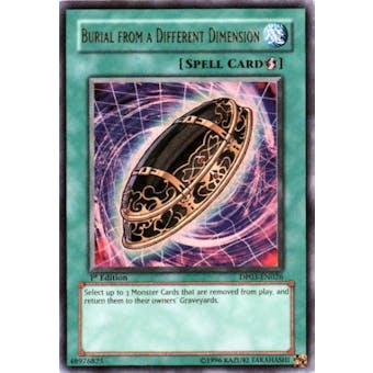Yu-Gi-Oh Jaden 2 1st Edition Single Burial From A Different Dimension Ultra Rare