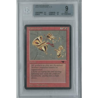 Magic the Gathering Antiquities Shatterstorm BGS 9 (9.5, 8.5, 9.5, 10)