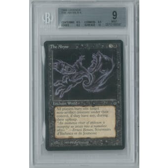 Magic the Gathering Legends Abyss, The BGS 9 (8.5, 9.5, 9.5, 10)