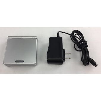 Nintendo Game Boy Advance SP Silver System AGS-001