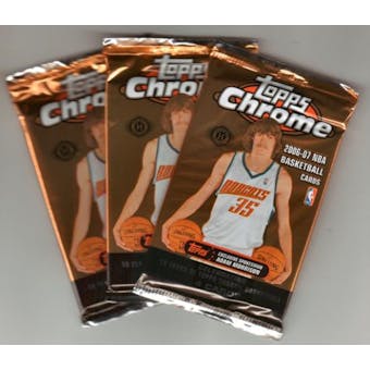2006/07 Topps Chrome Basketball Hobby Pack