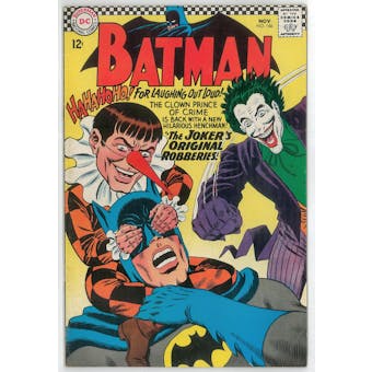 Batman #186 FN