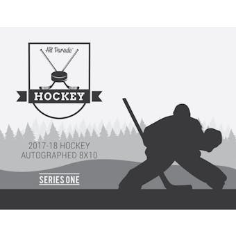 2017/18 Hit Parade Autographed Hockey 8x10 Photo Edition Series 1 Box