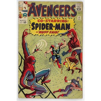 Avengers #11 1964 GD