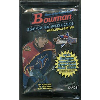 2001/02 Bowman Young Stars Hockey Hobby Pack