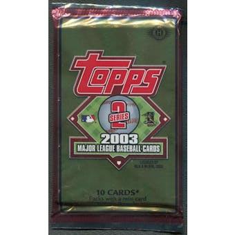2003 Topps Series 2 Baseball Hobby Pack