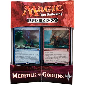 Magic the Gathering Merfolk Vs. Goblins Duel Deck