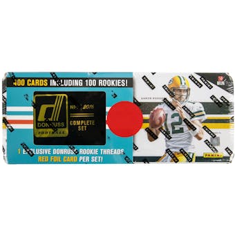 2016 Panini Donruss Football Factory Set (w/ Exclusive Red Foil Card)