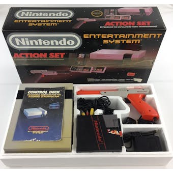 Nintendo (NES) Action Set System Boxed with Tape