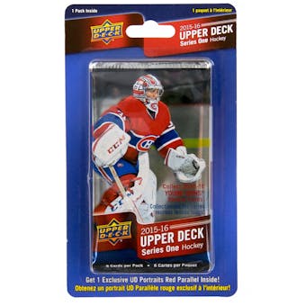 2015/16 Upper Deck Series 1 Hockey Blister Pack