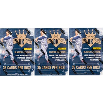 2017 Panini Diamond Kings Baseball 7-Pack Box (Lot of 3)