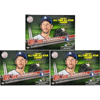 2017 Topps Series 2 Baseball 10-Pack Box (Lot of 3)