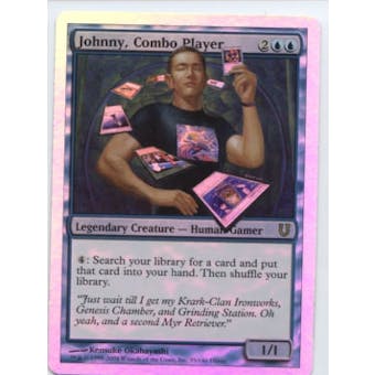 Magic the Gathering Unhinged Single Johnny, Combo Player FOIL - NEAR MINT (NM)