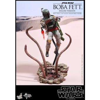 Hot Toys Star Wars Boba Fett Deluxe Edition MMS313 1/6 Scale Figure MIB