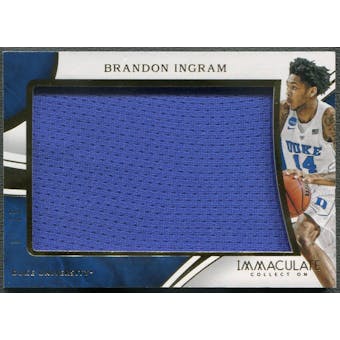2016/17 Immaculate Collection Collegiate #2 Brandon Ingram Immaculate Rookie Jumbo Jersey #07/25