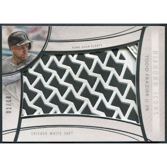 2017 Topps Diamond Icons #PRTF Todd Frazier Primary Pieces Cleat #01/10