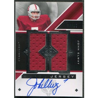 2013 Ultimate Collection #USJJE John Elway Super Jersey Auto #08/15