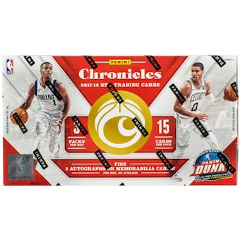 2017/18 Panini Chronicles Basketball Hobby Box