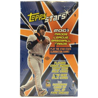 2001 Topps Stars Baseball Hobby Box