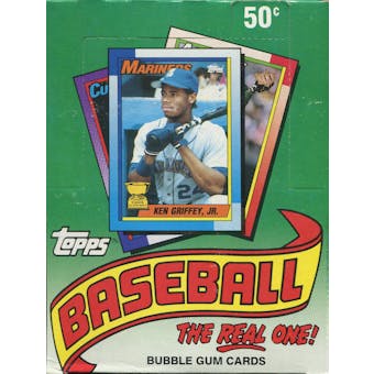 1990 Topps Baseball Wax Box