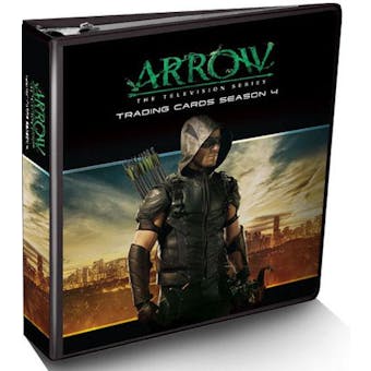 Arrow Season Four Trading Cards Binder (Cryptozoic 2017)
