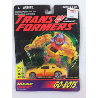 Transformers G2 Go-Bots Gearhead Figure MOC (shelf wear)