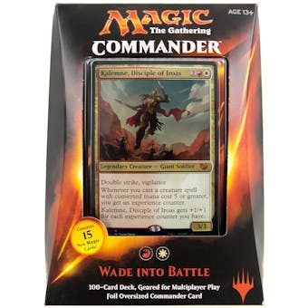 Magic the Gathering Commander 2015 Deck Wade Into Battle